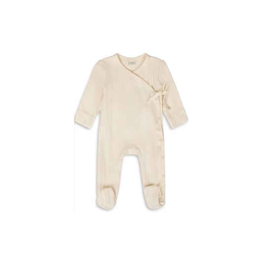Pointelle - Cream - Footie