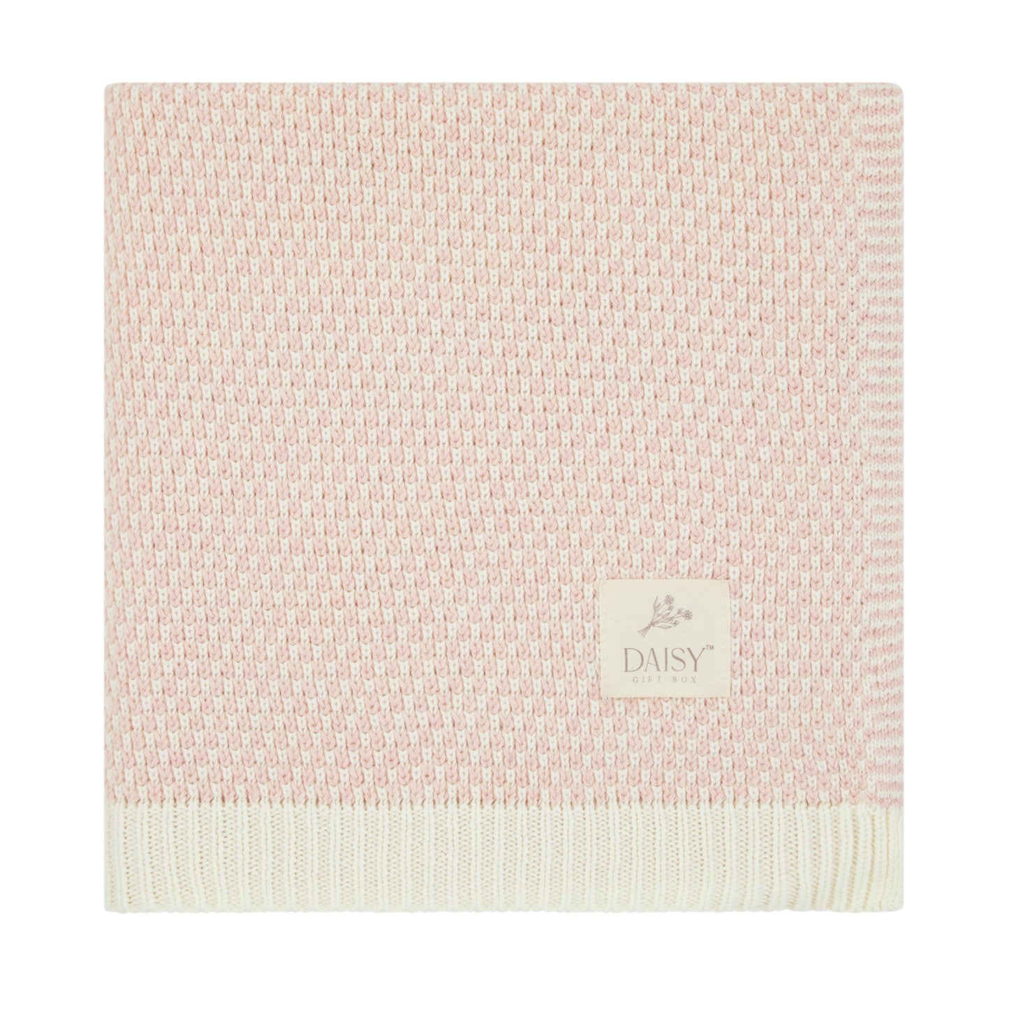 Petal Knit Blanket - Roselle