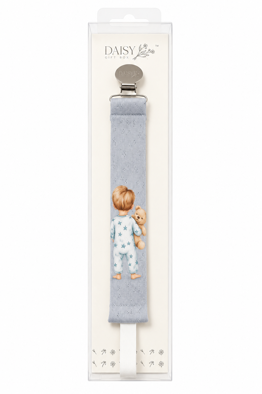 Boy Pacifier Clip