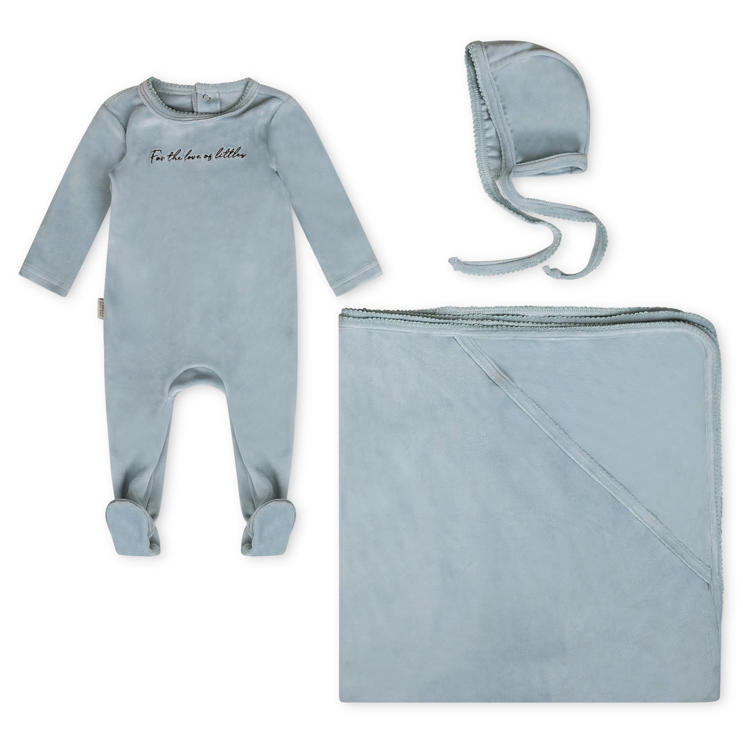 Scribble - Blue - Layette Set