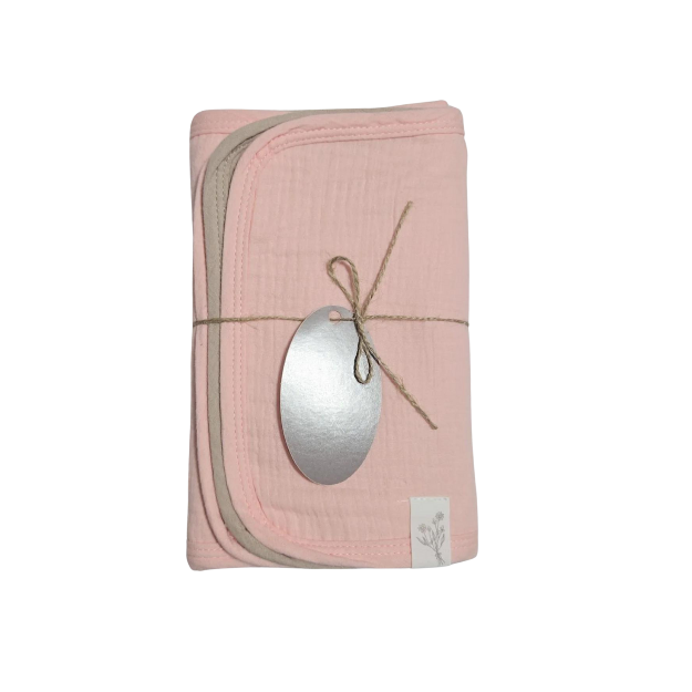3 piece Absorbent Burp cloth set