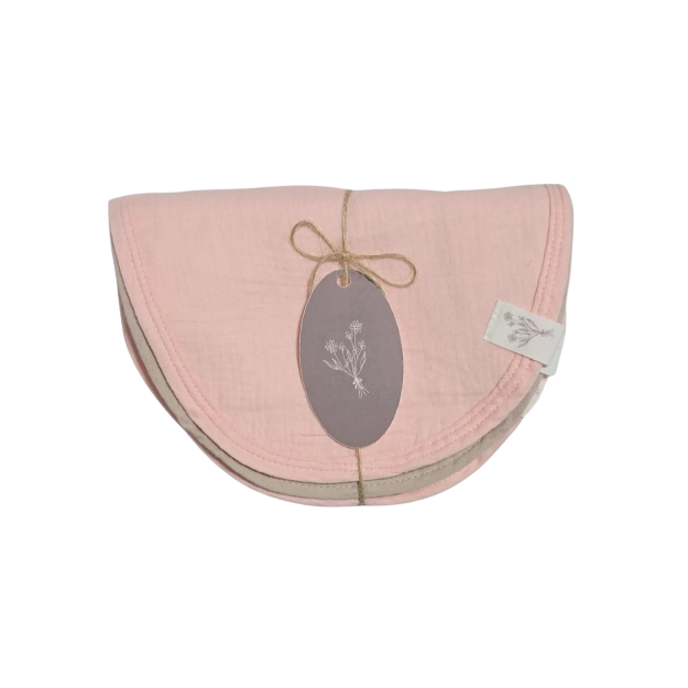 3 piece Absorbent Muslin Bibs