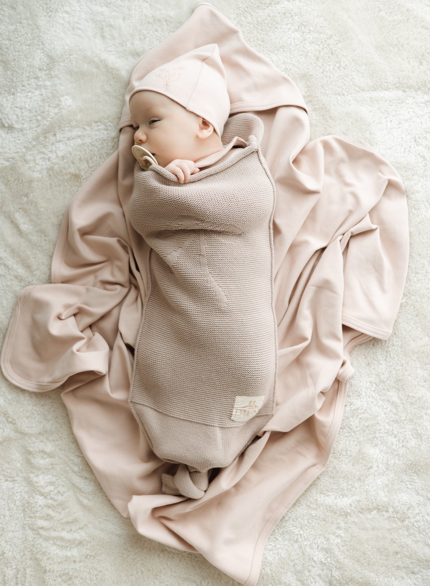 Cocoon set - Dusky Rose (Mauve)