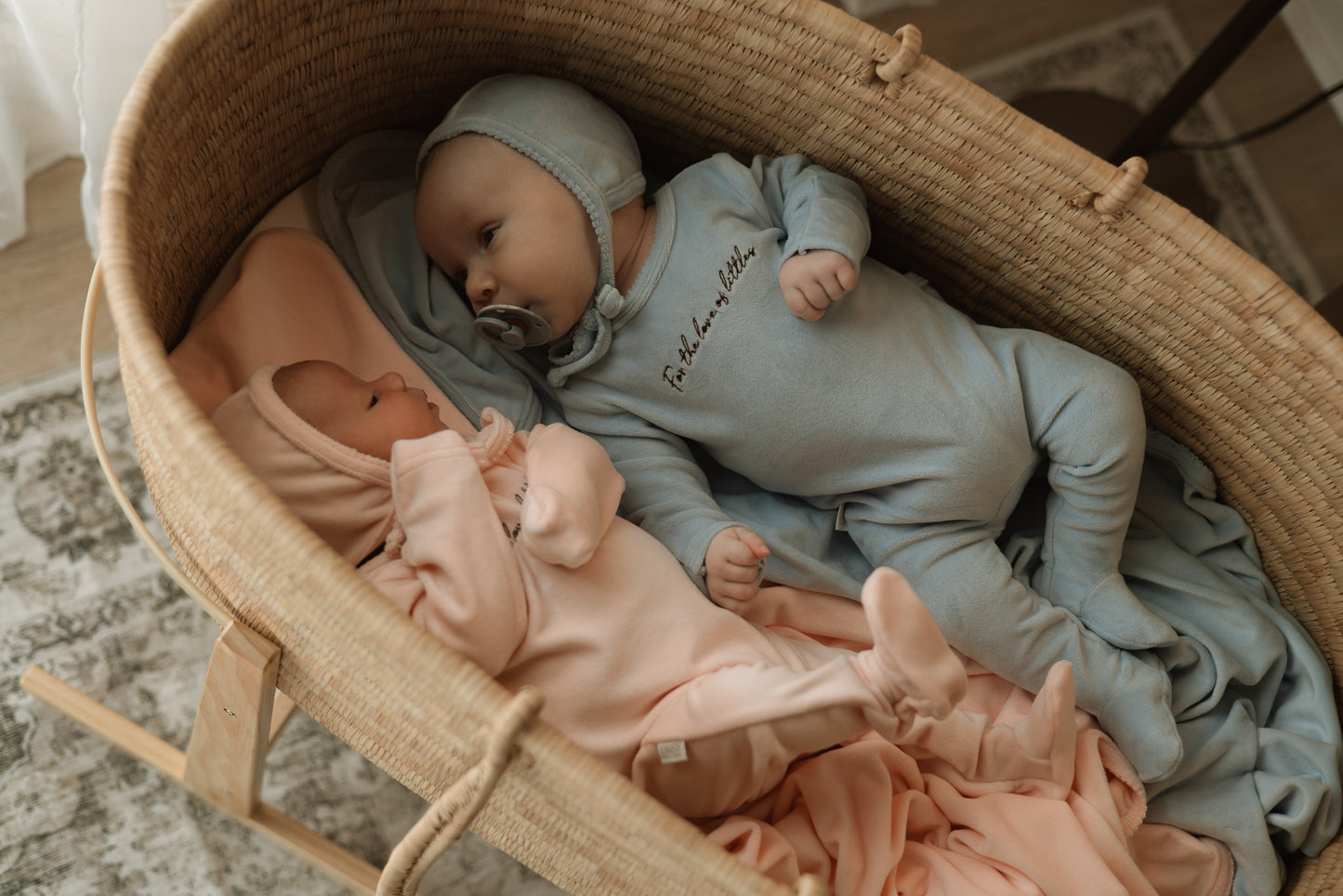 Scribble - Blue - Layette Set