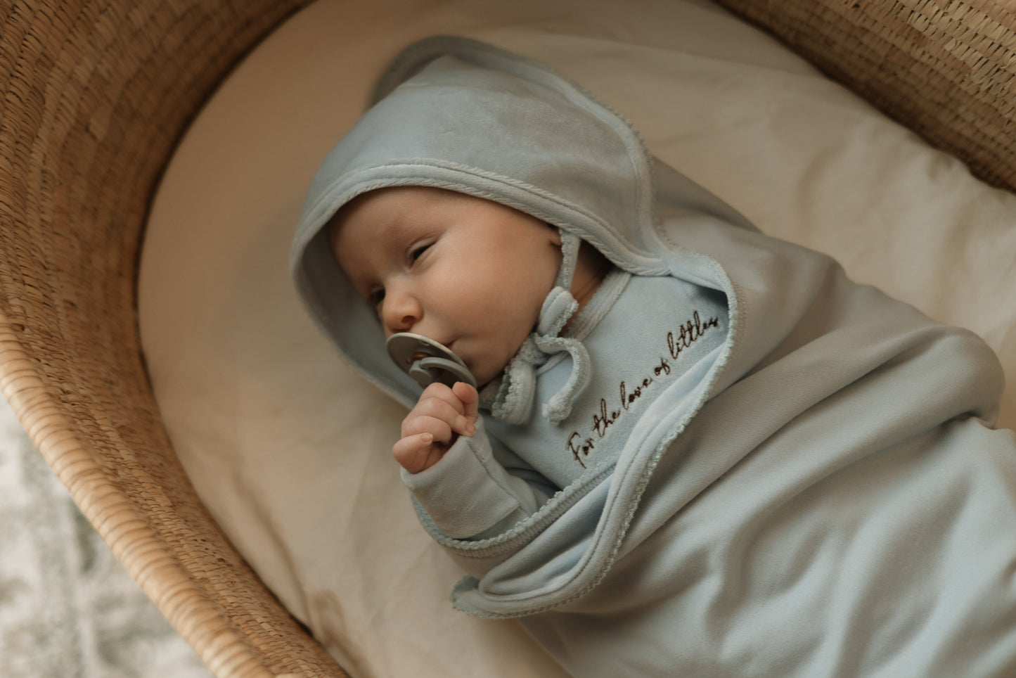 Scribble - Blue - Layette Set