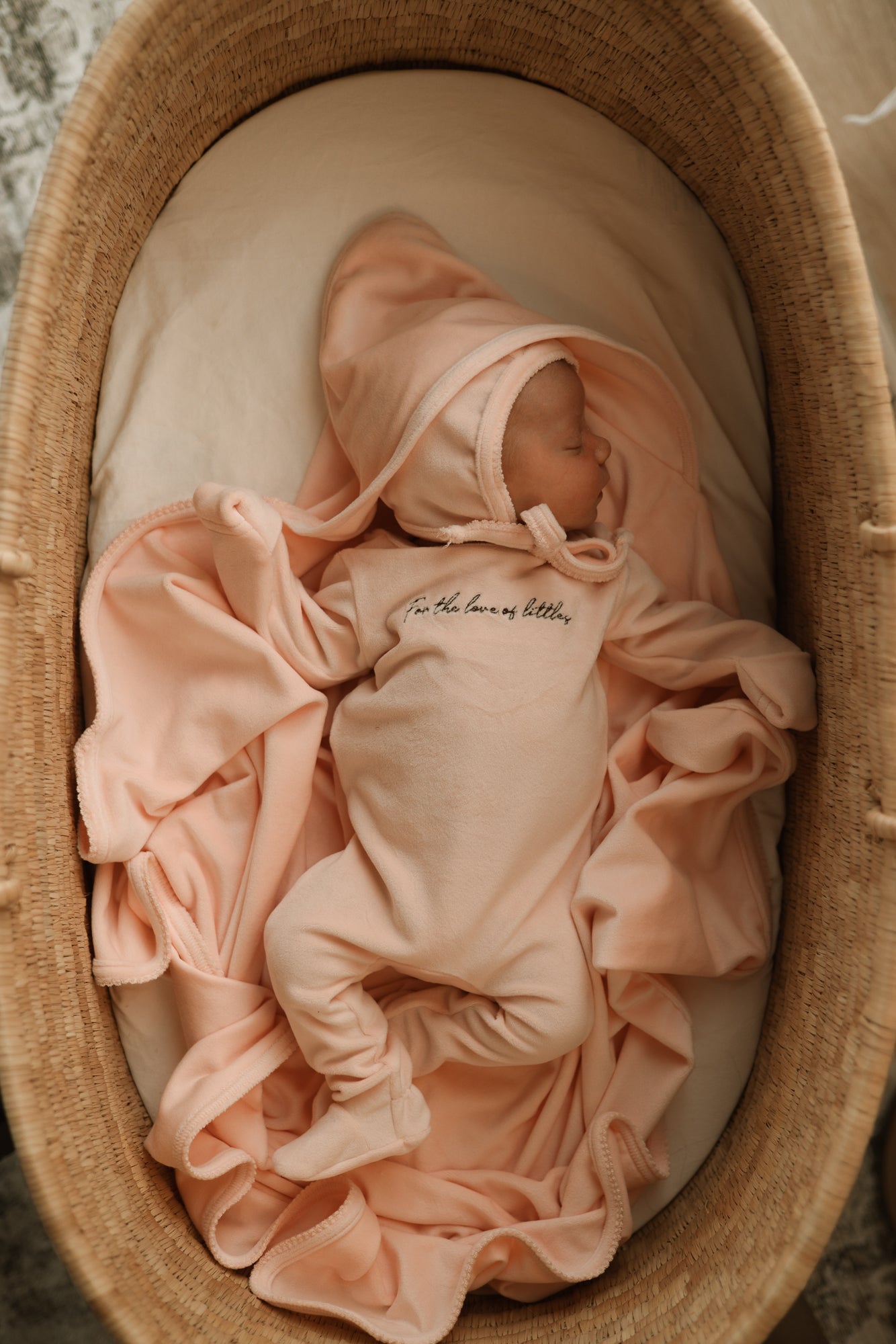 Scribble - Pink - Layette Set