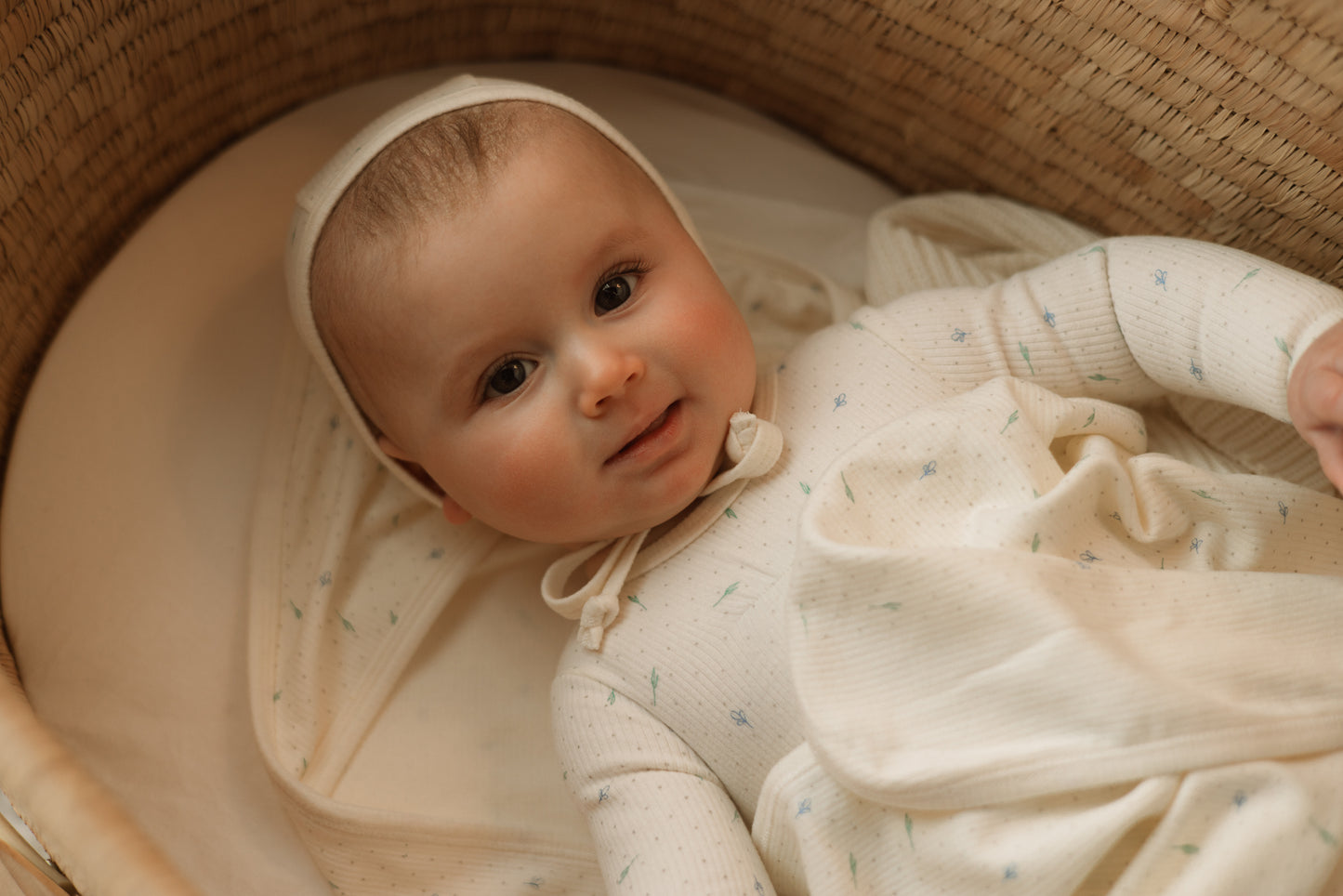 Ribbed - Leaf - Layette Set