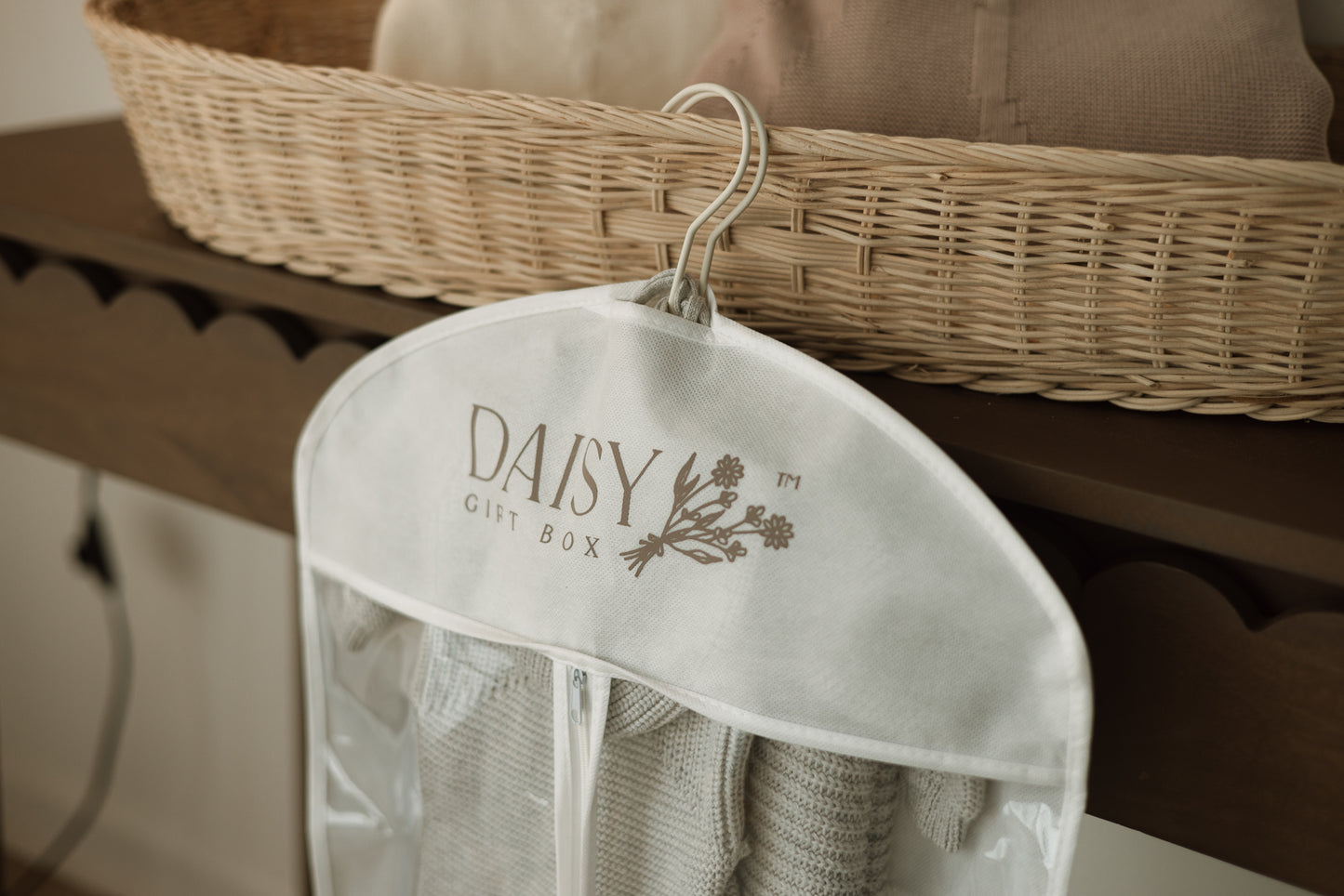 Celeste Knit Layette – Footie, Bonnet & Blanket
