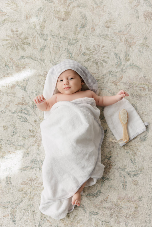 Baby's first spa set - Gingham