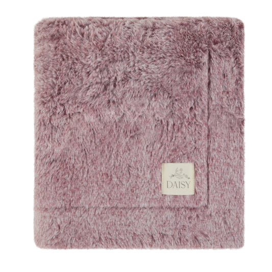 Polar Bear Blanket - Plum