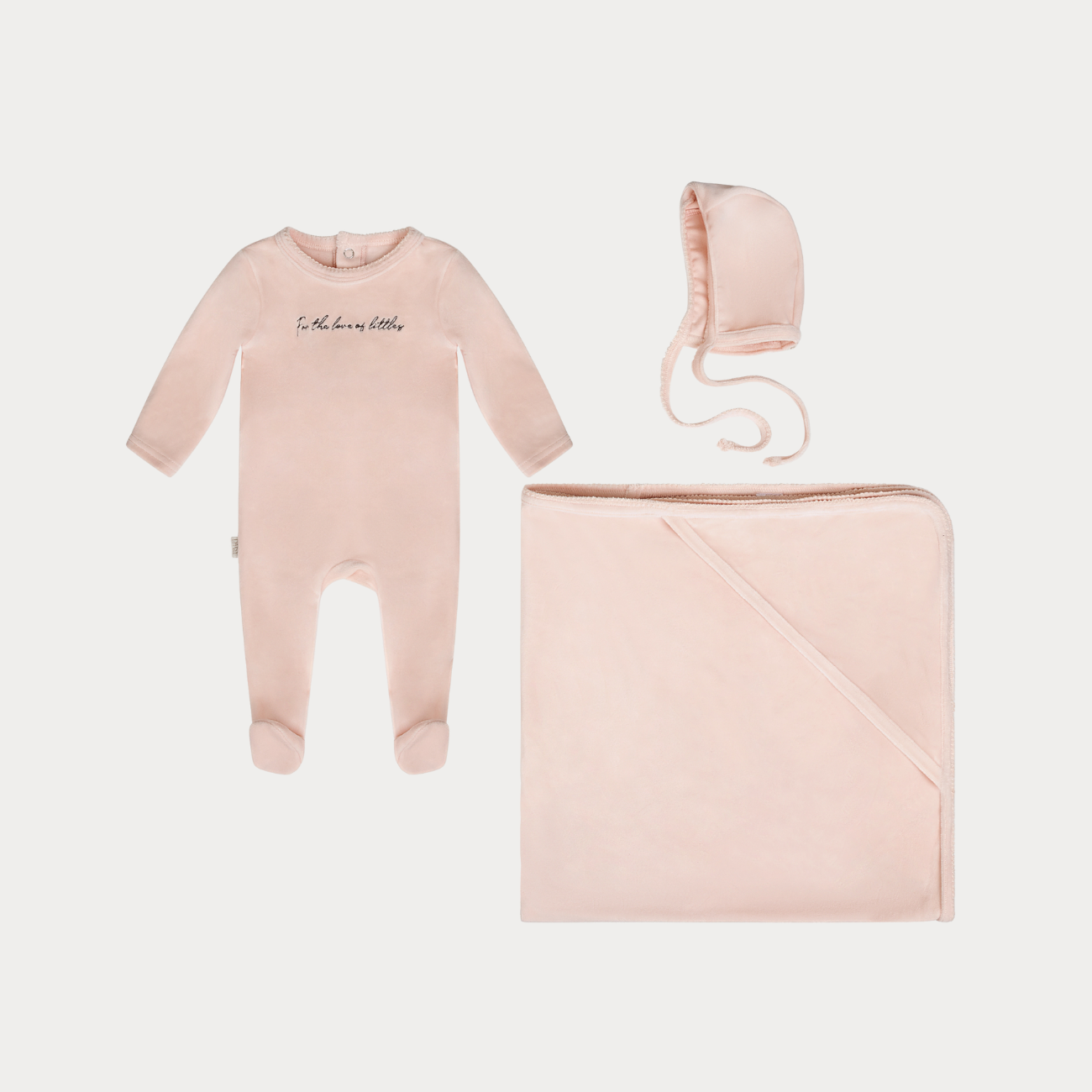 Scribble - Pink - Layette Set