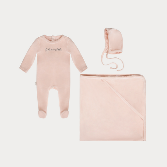 Scribble - Pink - Layette Set