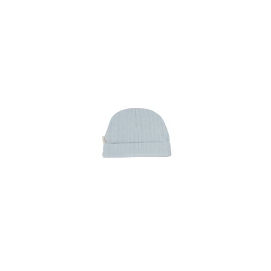 Pointelle - Blue - Beanie
