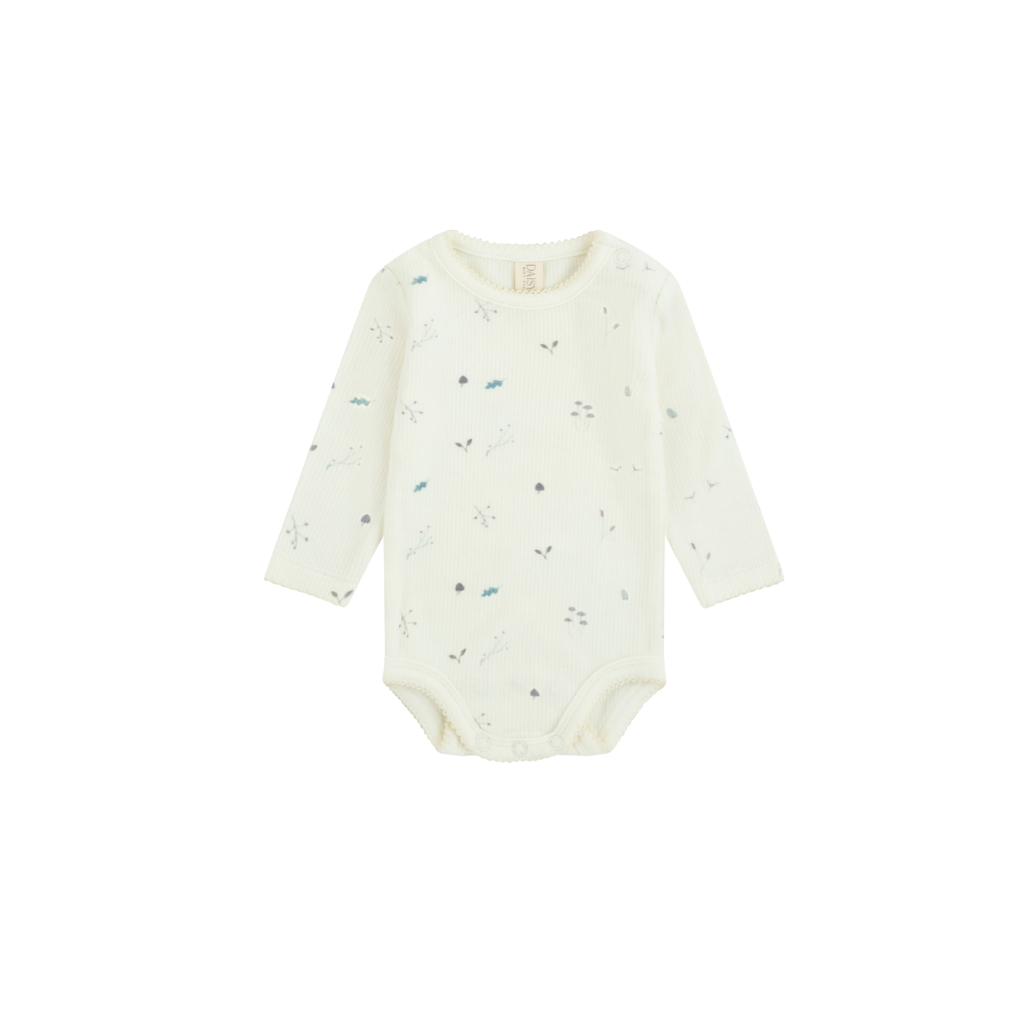 Ribbed Woodland Onesie - Slate