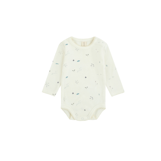 Ribbed Woodland Onesie - Slate