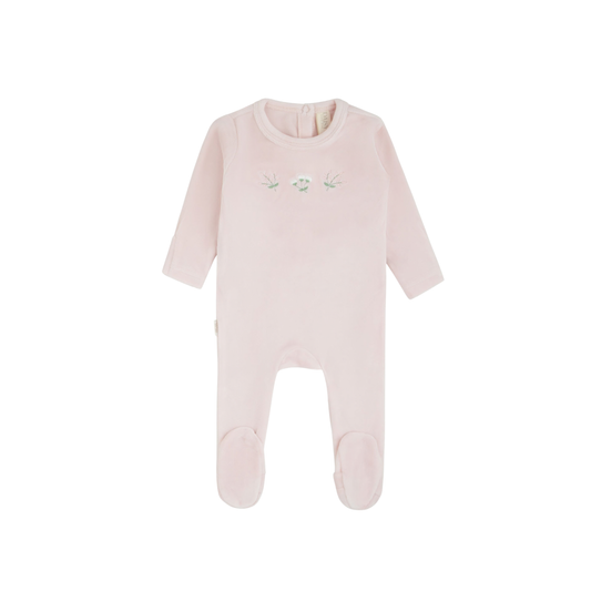 Baby Girl Footie Gift Set – Orchid, Rose & Berry
