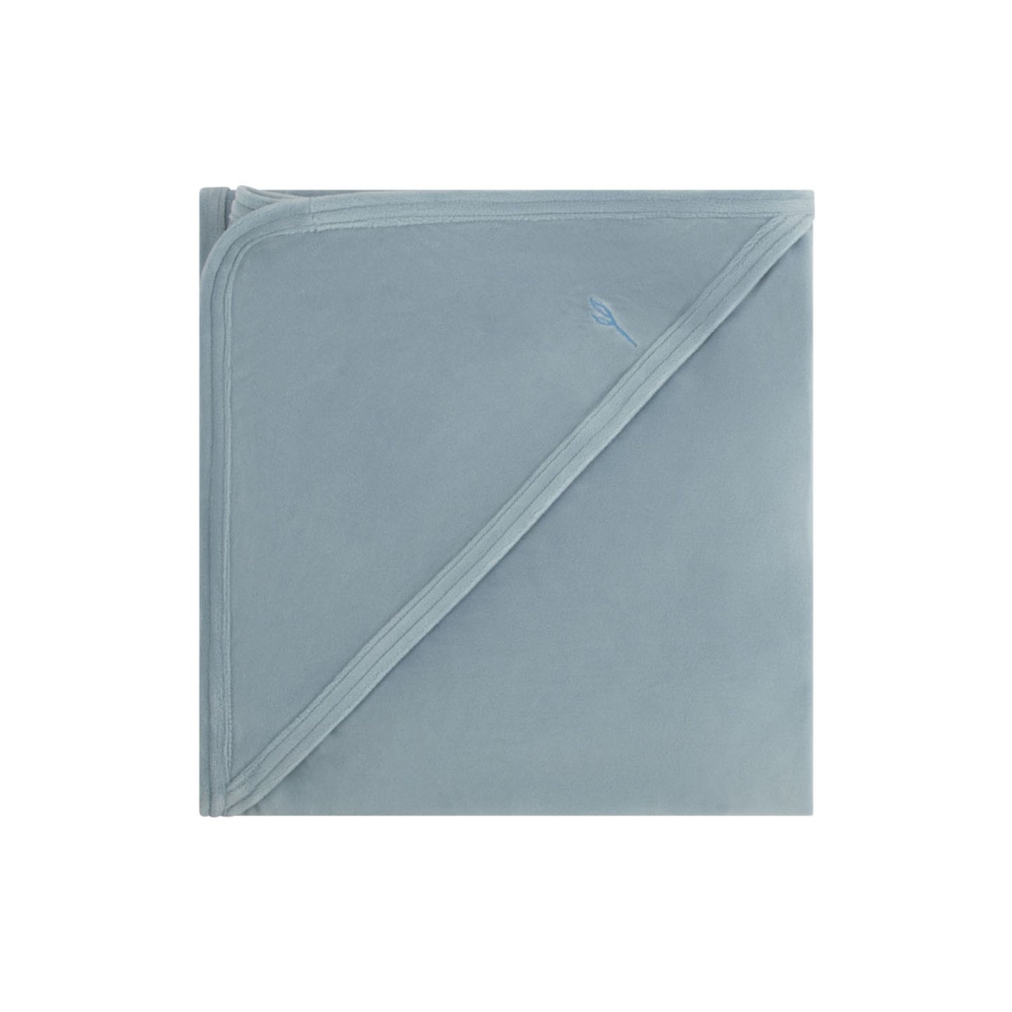 Darling Leaf Blanket - Blue Wisp