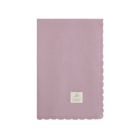 Knit Blanket - Lilac
