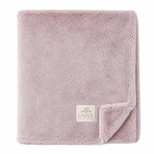 Polar Bear Blanket - Plum