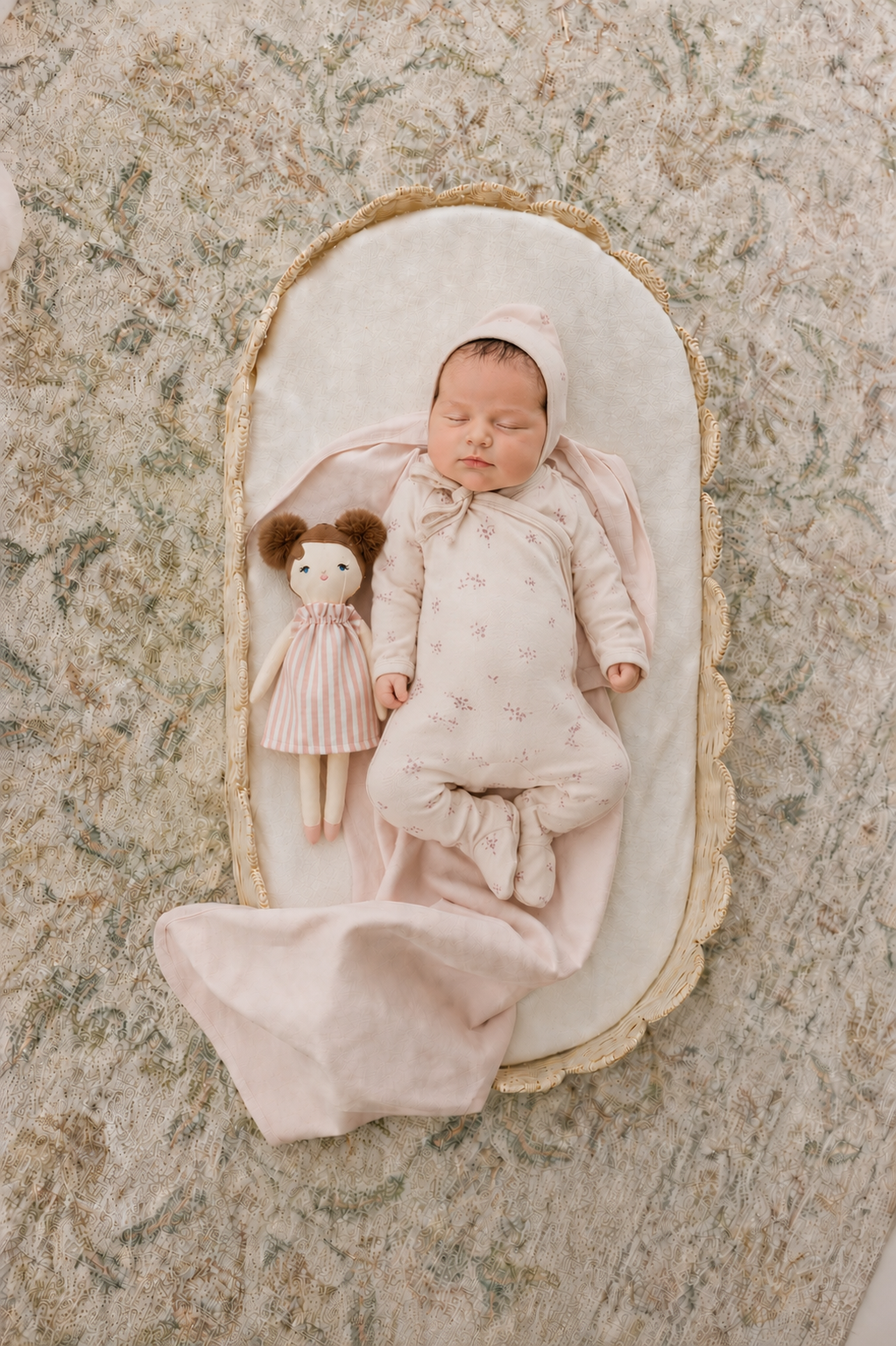 Rosie Doll - Pink Striped