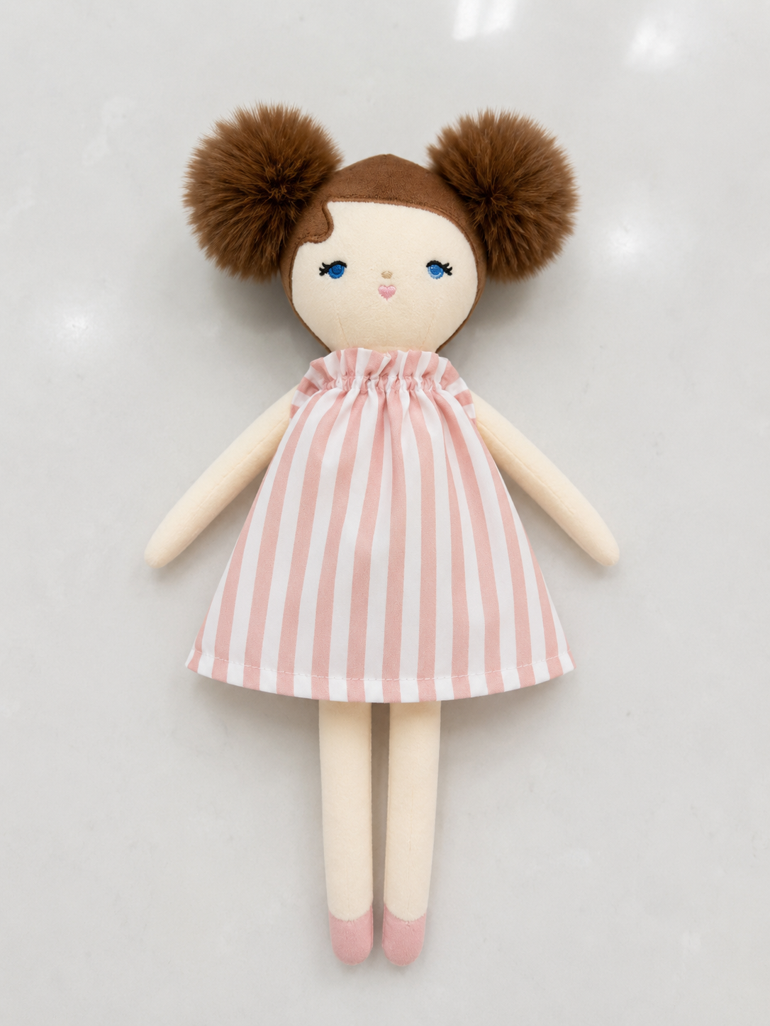 Rosie Doll - Pink Striped