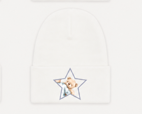 Little Teddy Newborn Hat