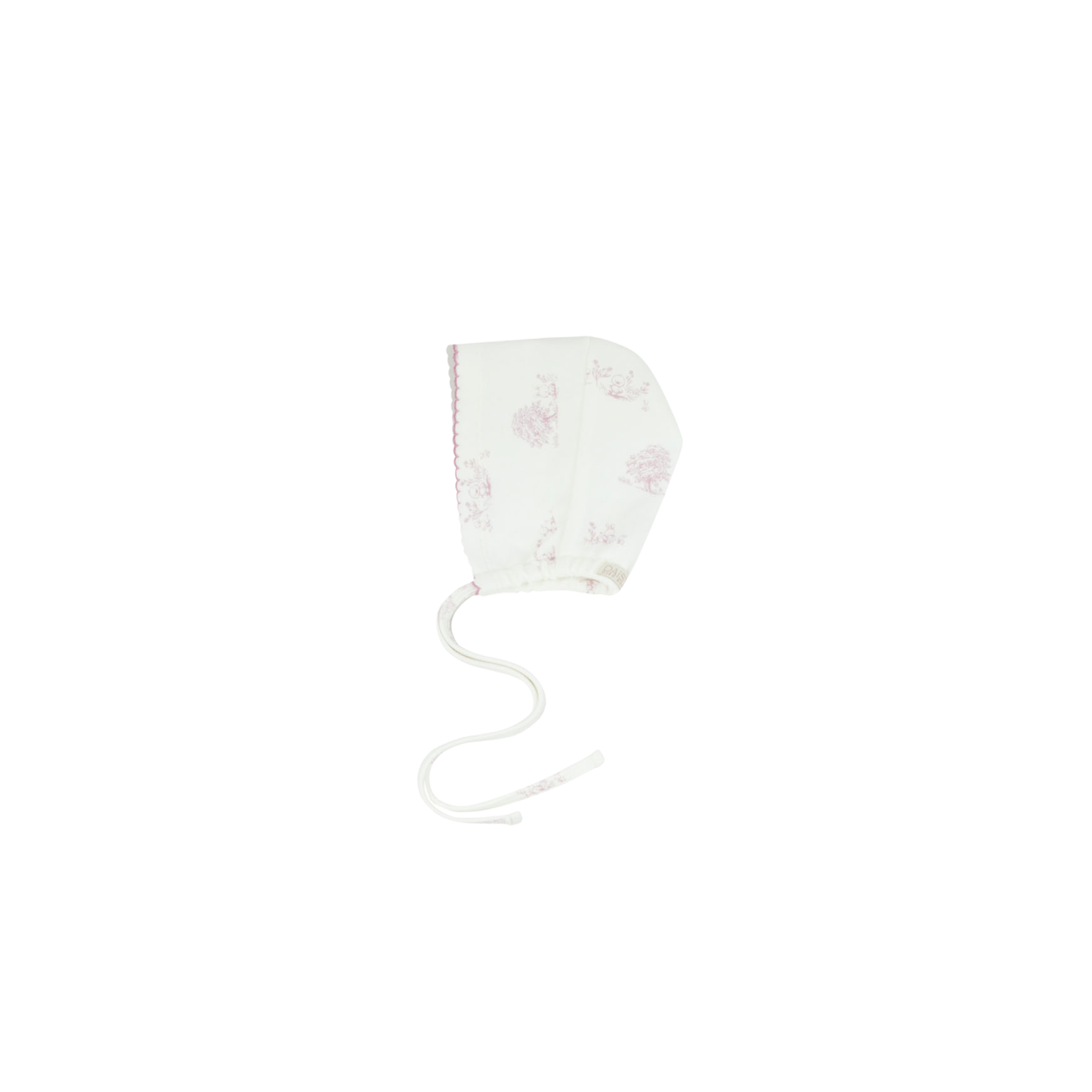 Toile All Print Bonnet - Pink