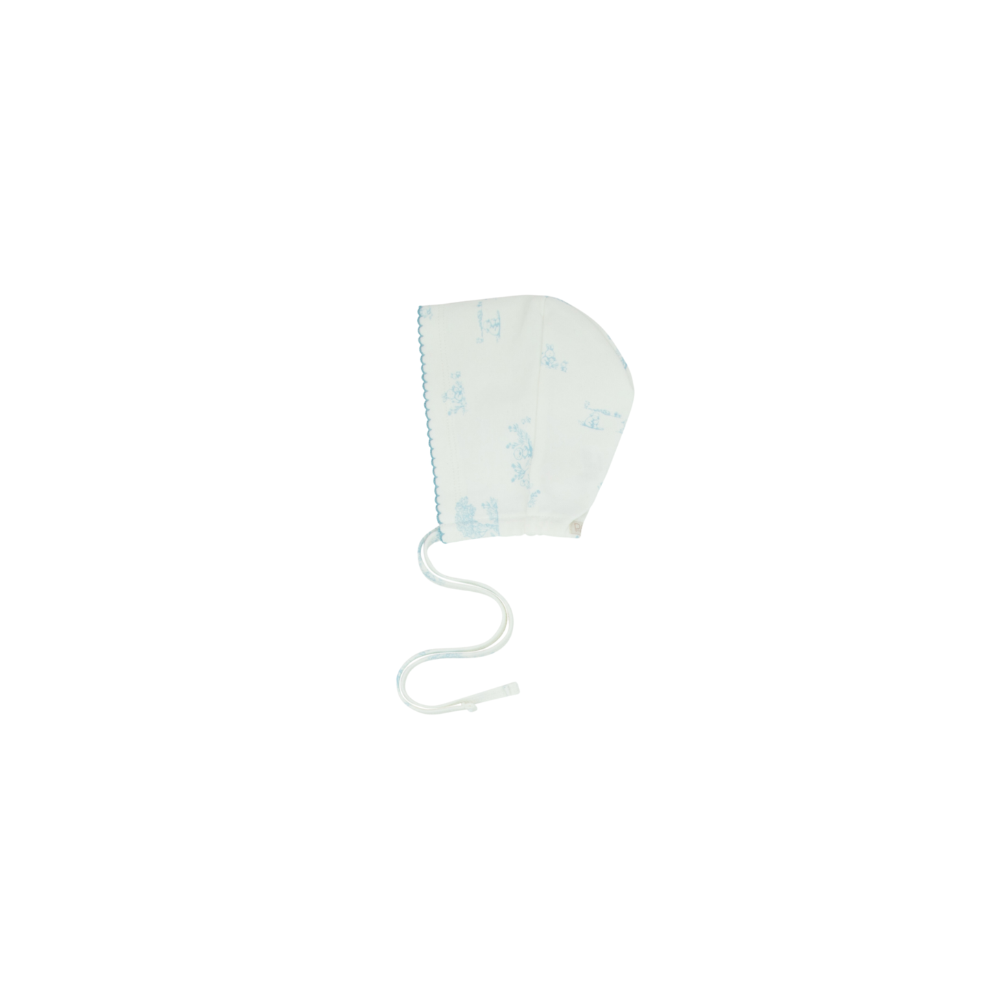 Toile All Print Bonnet - Blue