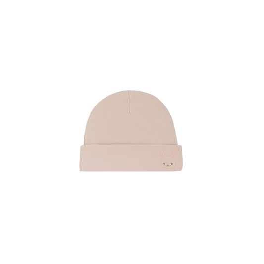 Beanie Single Embroidery - Pink