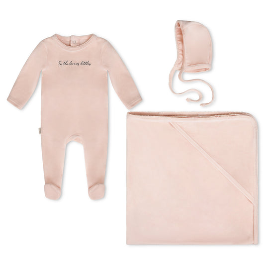 Scribble - Pink - Layette Set