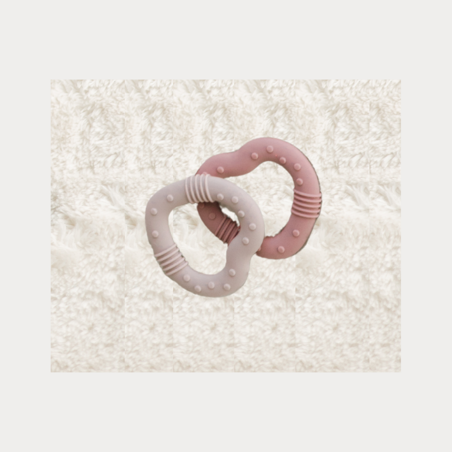 Teether heart