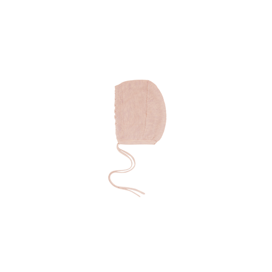 Scalloped Knit Bonnet - Roselle