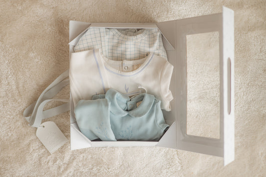 Welcome Baby – 3-Piece Footie & Hat Set - Baby Boy
